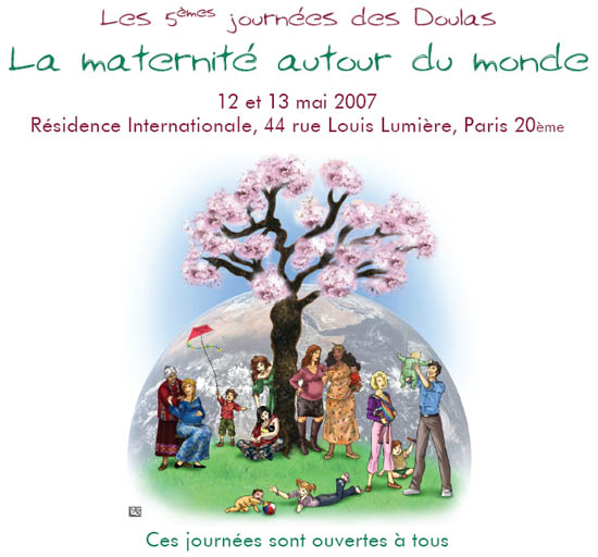 5èmes journées des doulas, 12 et 13 mai 2007