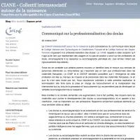 Lire la suite à propos de l’article Communiqué sur la professionnalisation des doulas