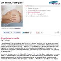 Lire la suite à propos de l’article Les doulas, c’est quoi ?