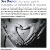 Des Doulas pour accompagner les parents sur le chemin de la naissance