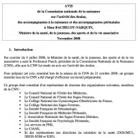 Avis de la Commission Nationale de la Naissance sur l’activité des doulas, des accompagnantes à la naissance et des accompagnantes périnatales