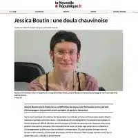 Jessica Boutin : une doula chauvinoise