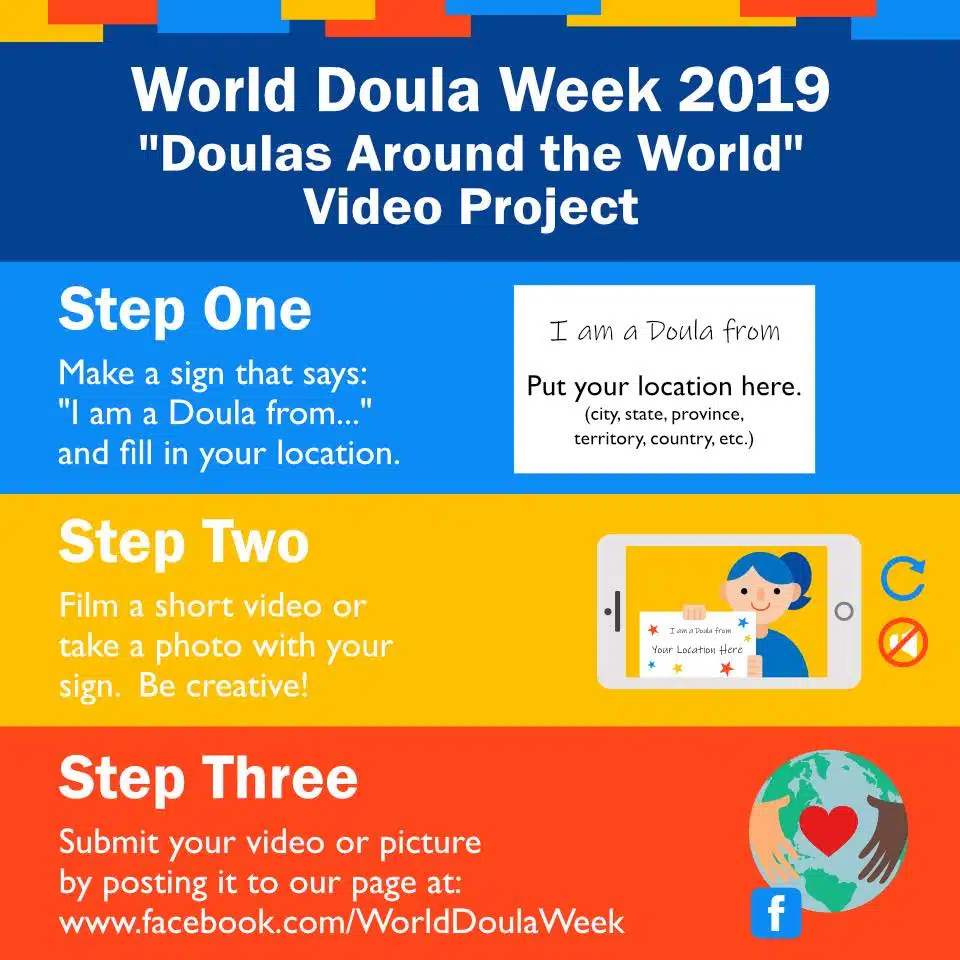Semaine Mondiale Des Doulas : 22-28 mars 2019