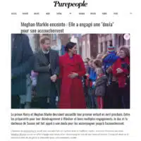 Meghan Markle enceinte : Elle a engagé une « doula » pour son accouchement