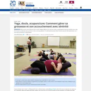 20 minutes doula yoga