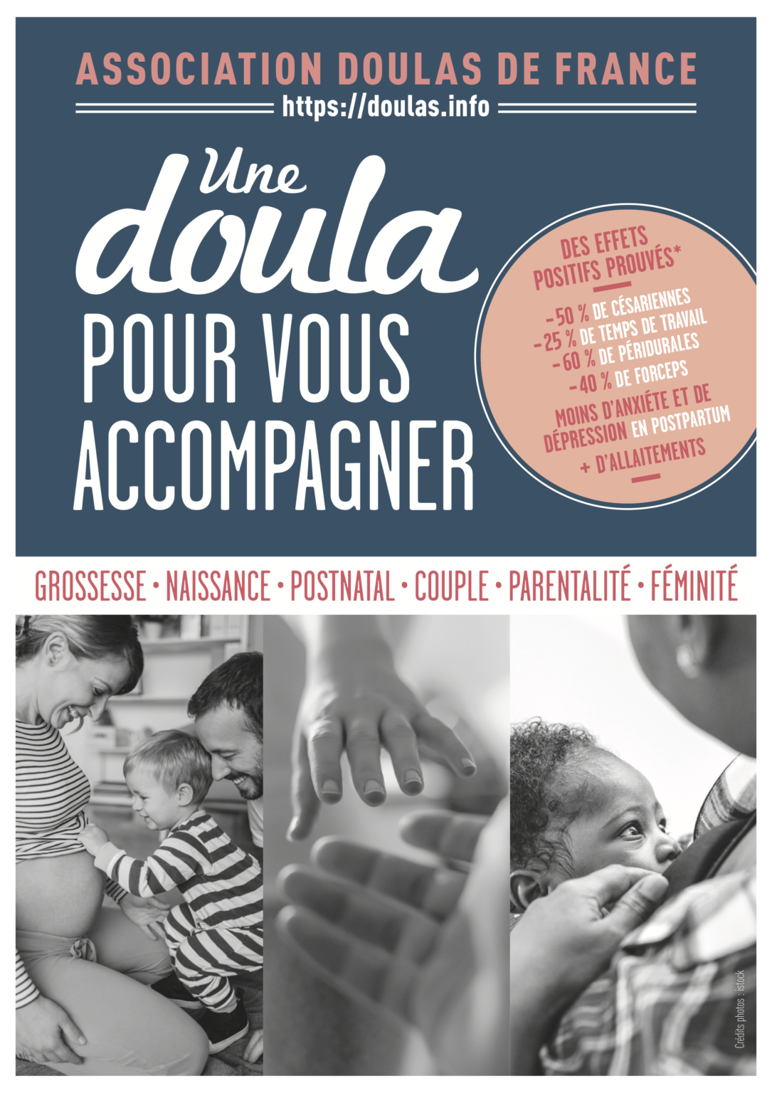 Plaquette "Une doula c'est quoi ?" Association Doulas de France