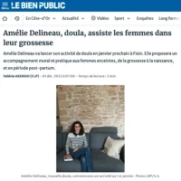 Lire la suite à propos de l’article Amélie Delineau, doula, assiste les femmes dans leur grossesse