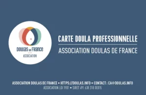 Carte professionnelle Doulas de France